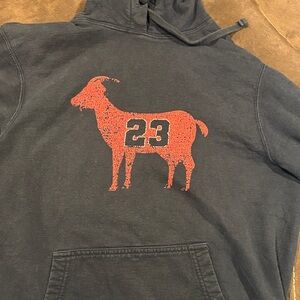 Kids Black Hoodie with Red Graphic